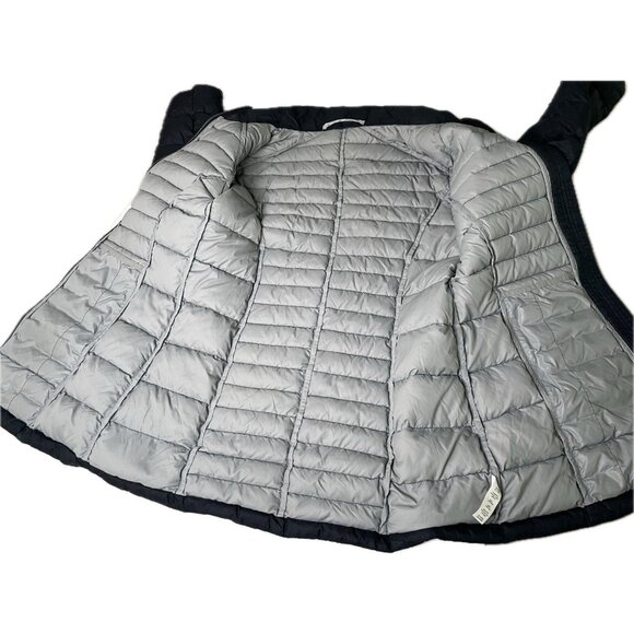 Athleta Goose Down Women’s Puffer Jacket Black M - Picture 4 of 10